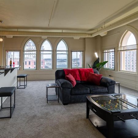 Apartamento King Bed W/ Panoramic Views Of Dt! Rochester Exterior foto